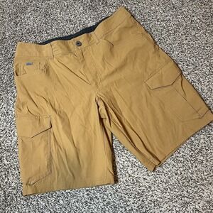 KÜHL Renegade Cargo Shorts Men's 34 Teak Brown Style 5336 Hiking Outdoor 10"
